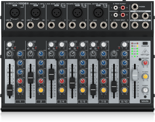 Mezcladores 1002B Behringer