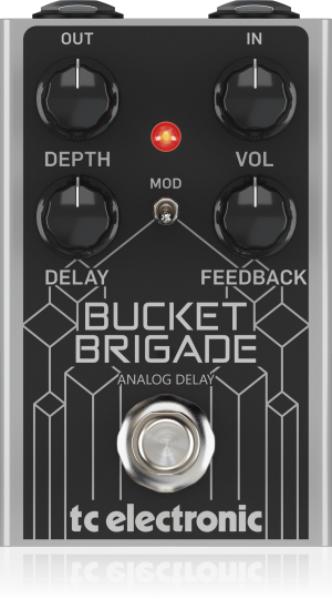 Guitarra y Bajo BUCKET BRIGADE ANALOG DELAY TC Electronic