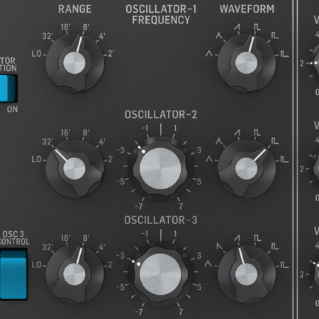 Sintetizadores y Teclados MODEL D Behringer