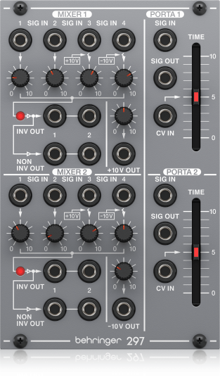 Sintetizadores y Teclados 297 DUAL PORTAMENTO /CV UTILITIES Behringer