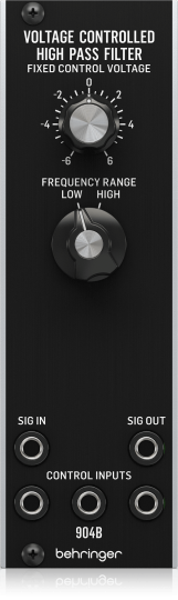 Sintetizadores y Teclados 904B VOLTAGE CONTROLLED High-PASS FILTER Behringer