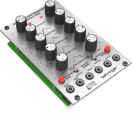 Sintetizadores y Teclados DUAL ENVELOPE GENERATOR MODULE 1033 Behringer