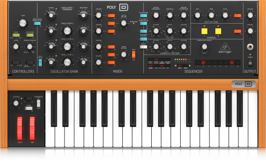 Sintetizadores y Teclados POLY D Behringer