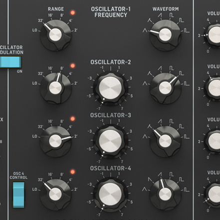 Sintetizadores y Teclados POLY D Behringer