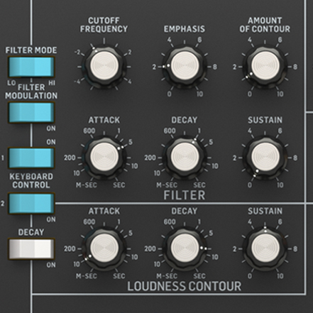 Sintetizadores y Teclados POLY D Behringer