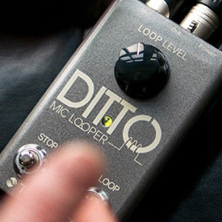 Procesadores de voz DITTO MIC LOOPER TC Helicon