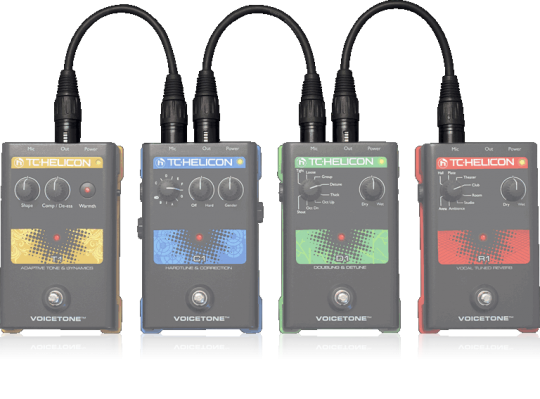 Procesadores de voz SINGLES CONNECT KIT TC Helicon