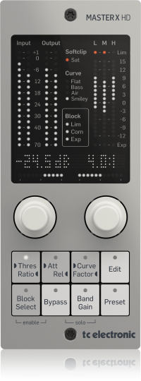 Efectos y procesadores de seal MASTER X HD-DT TC Electronic