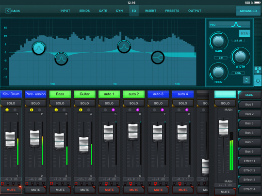 Mezcladores XR18 Behringer