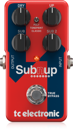 guitarra y bajo SUB N UP OCTAVER TC Electronic